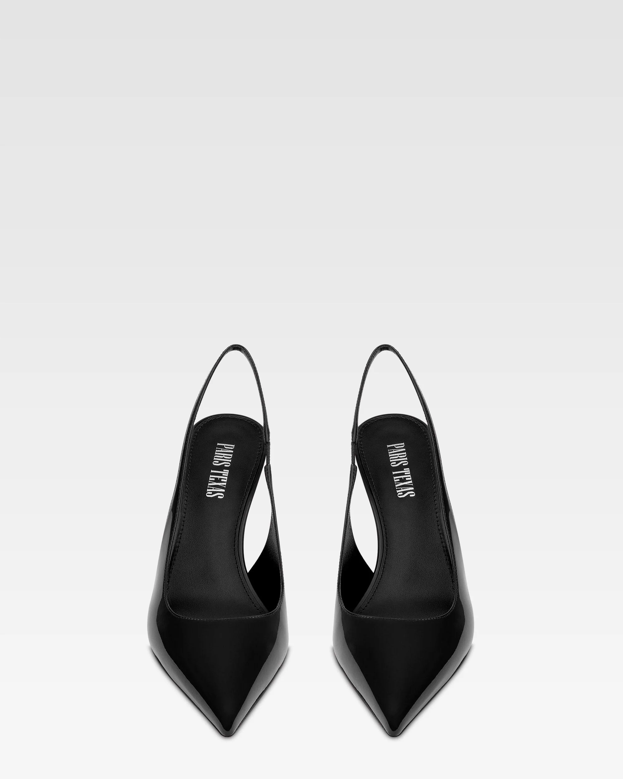 Slingbacks in black patent leather 3 Slingbacks in black patent leather