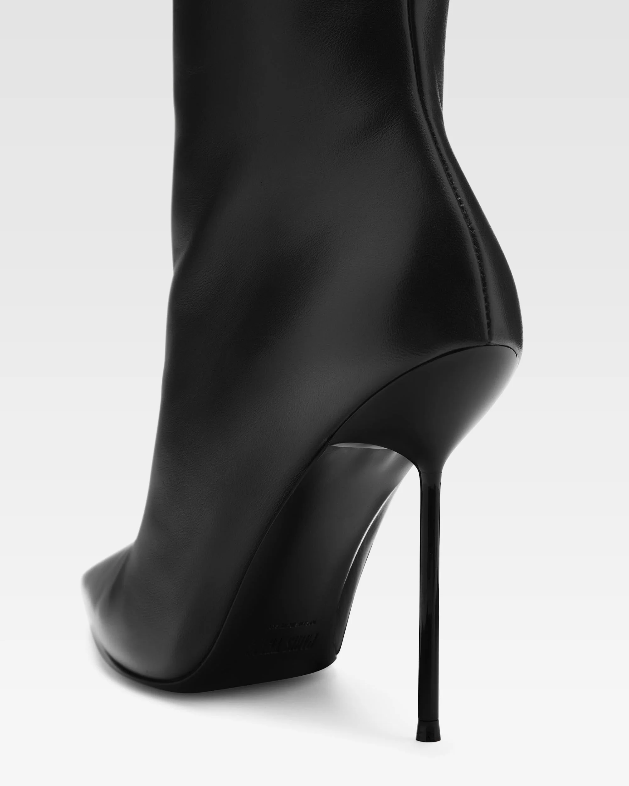 Black nappa leather boots 5 Black nappa leather boots