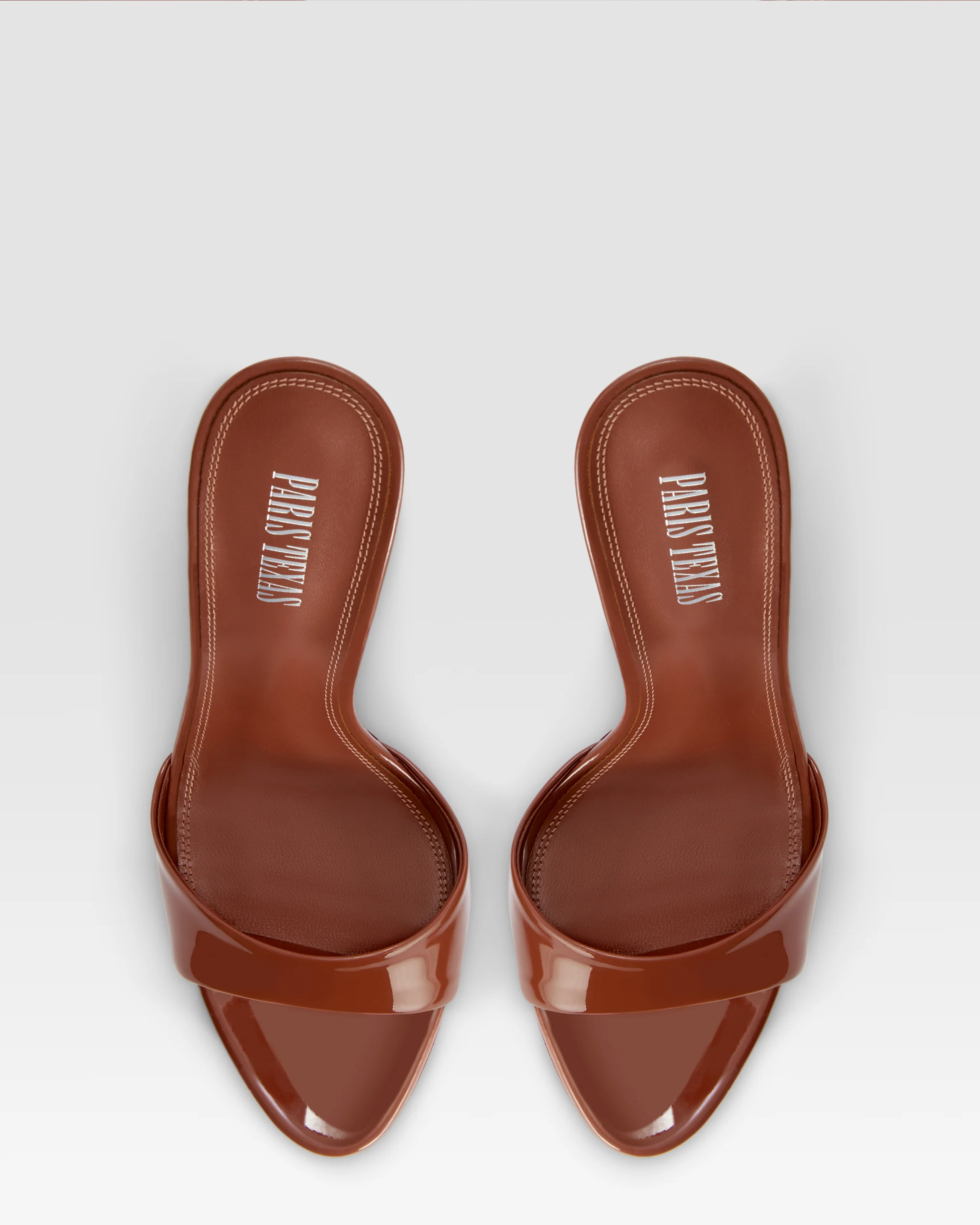 Mules in desert rose patent leather 5 Mules in desert rose patent leather