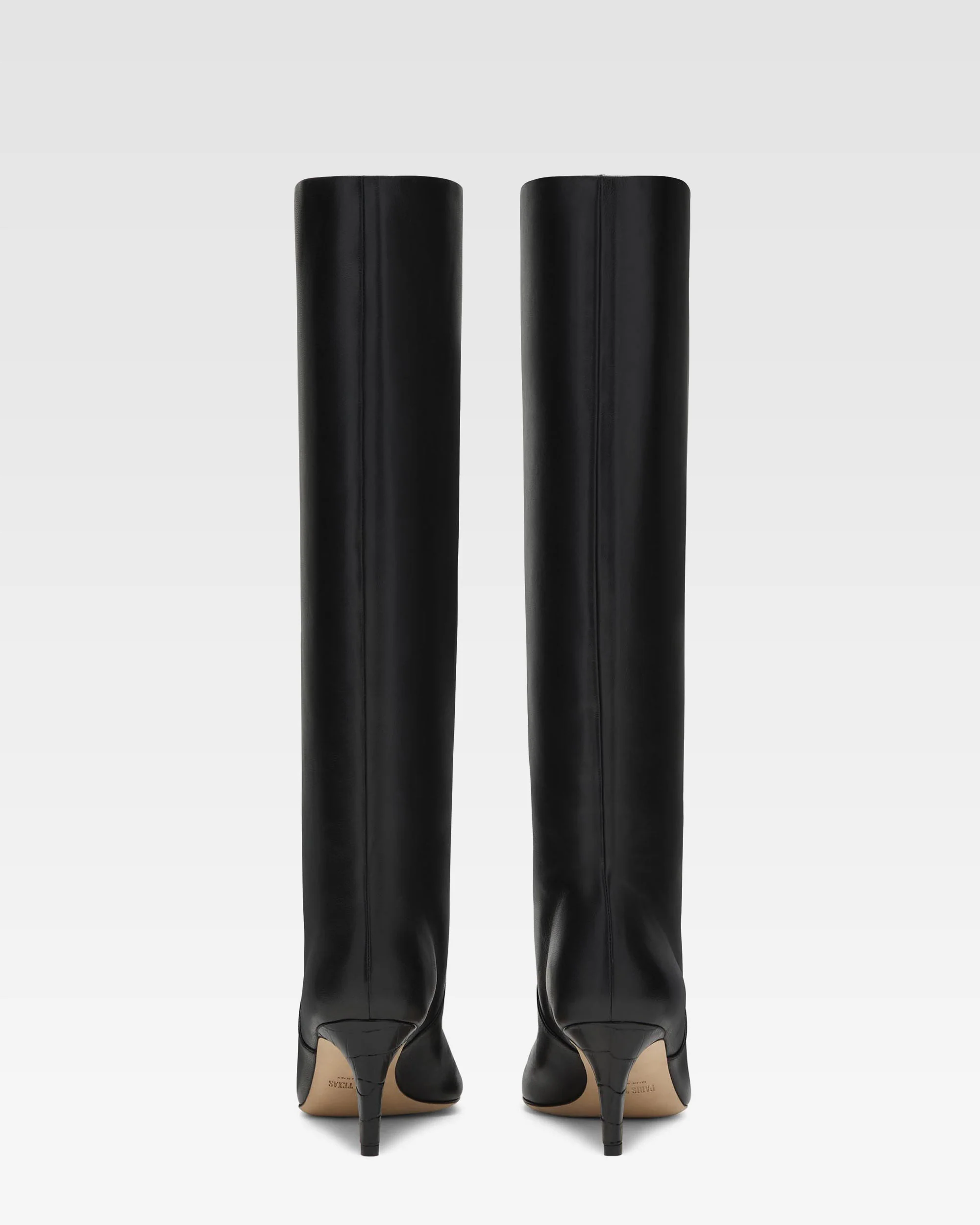 Black nappa leather heel 60 boots 4 Black nappa leather heel 60 boots