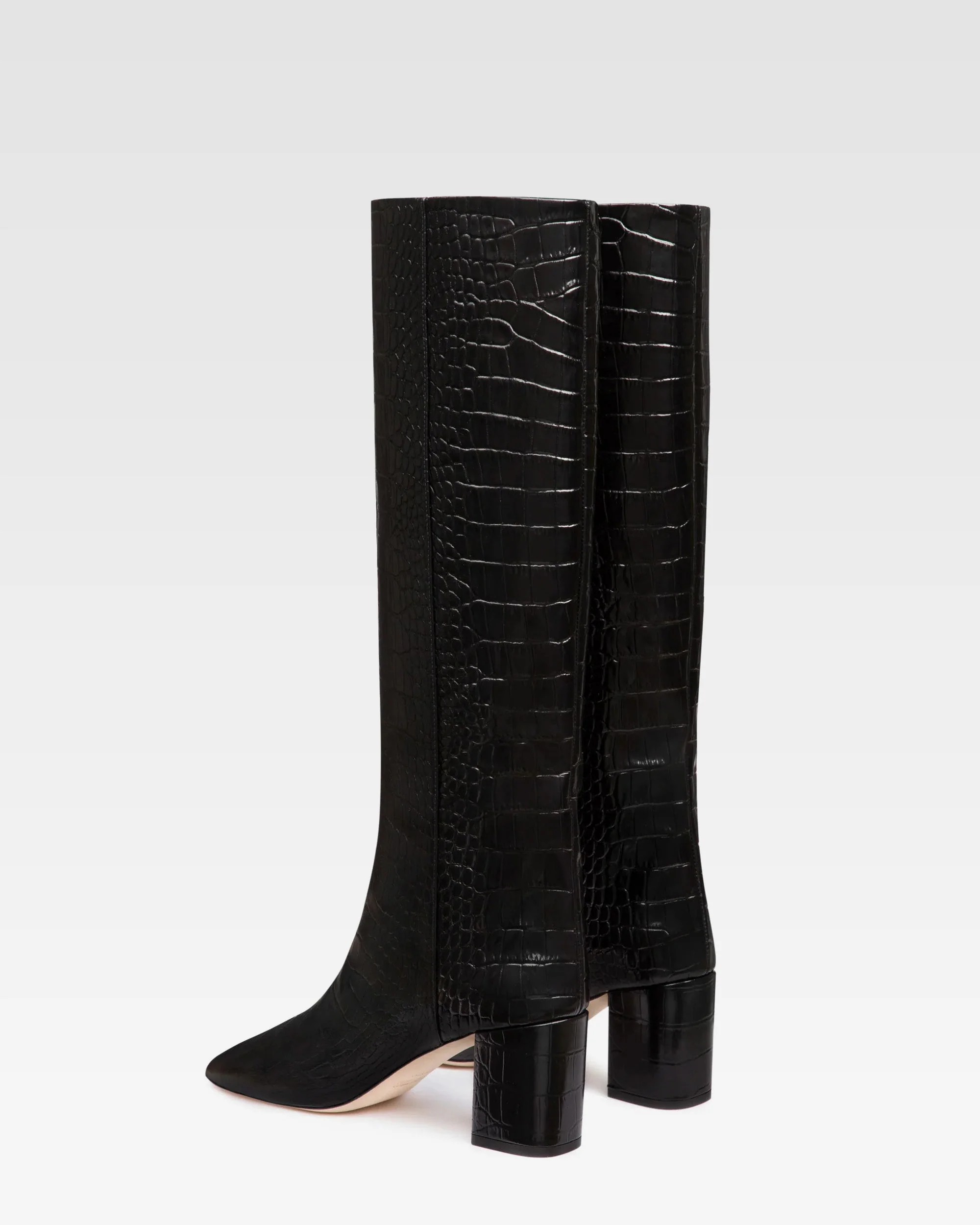 Carbon embossed leather boot 4 Carbon embossed leather boot