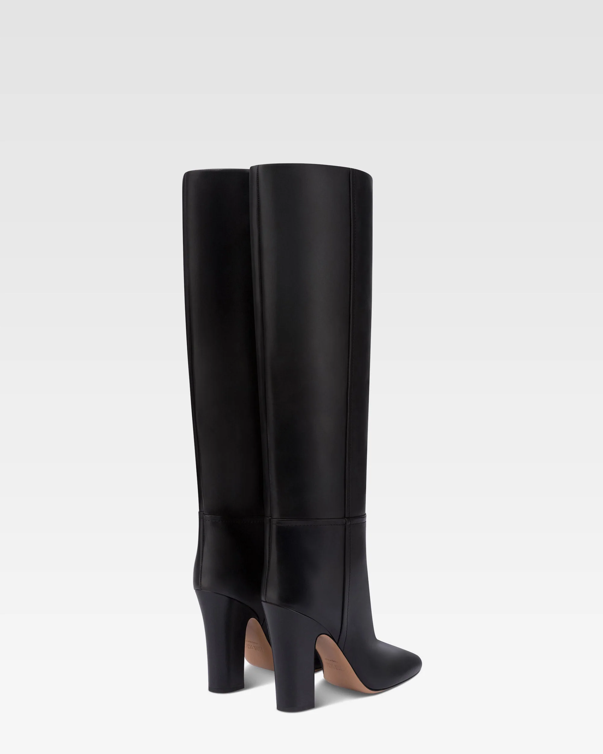 Boots in black calf leather 3 Boots in black calf leather