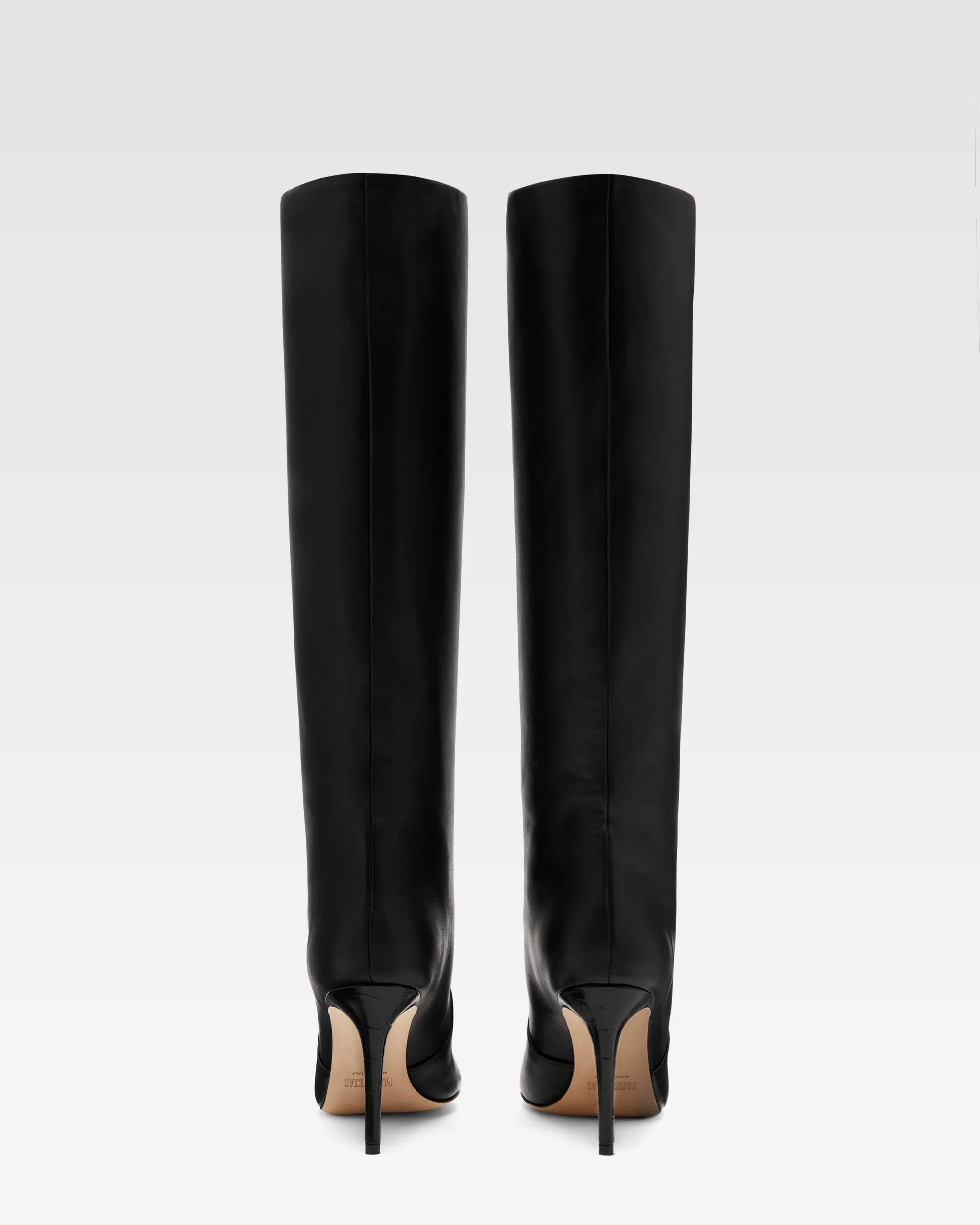 Black nappa leather heel 85 boots 4 Black nappa leather heel 85 boots