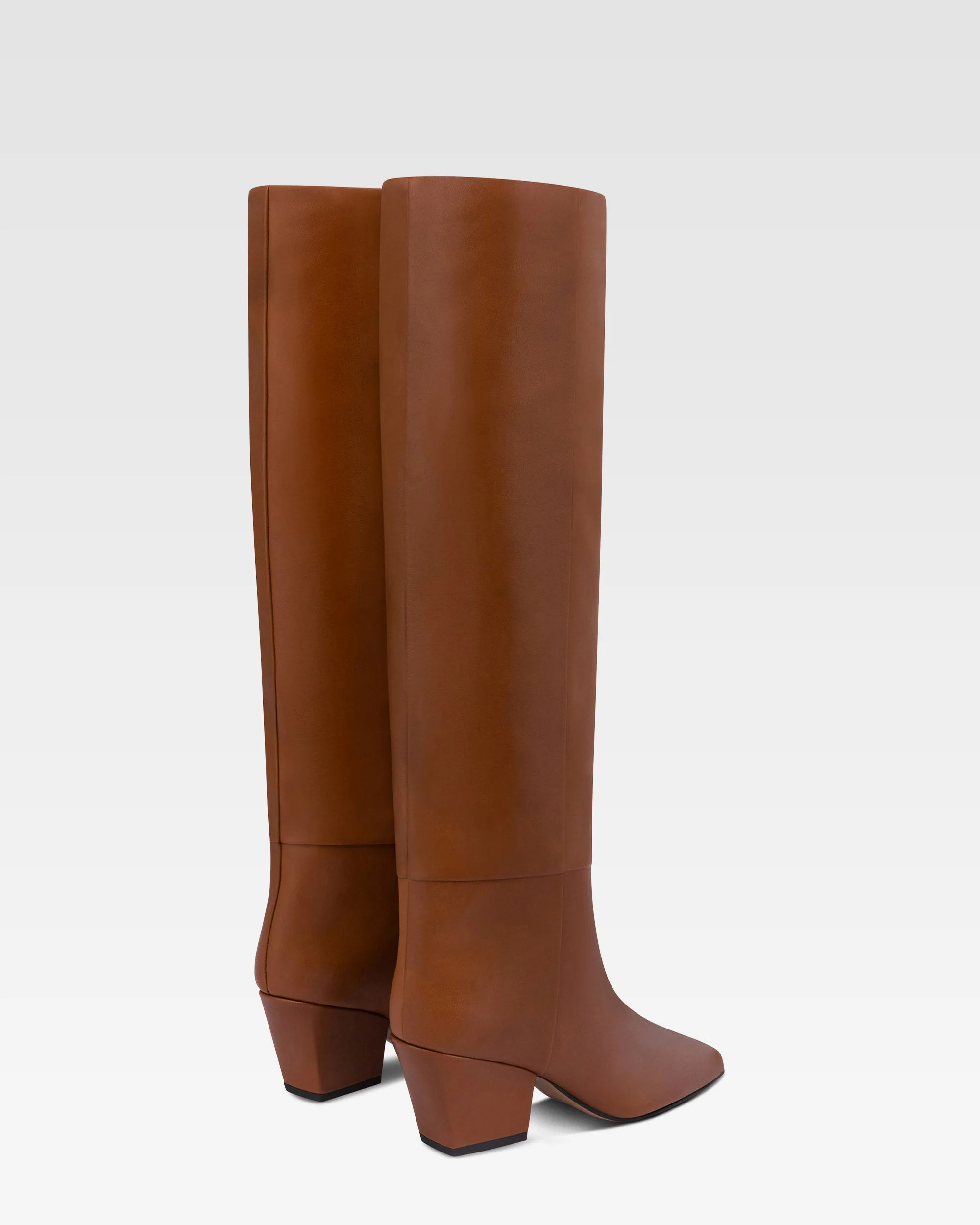 Boots in brown calf leather 3 Boots in brown calf leather