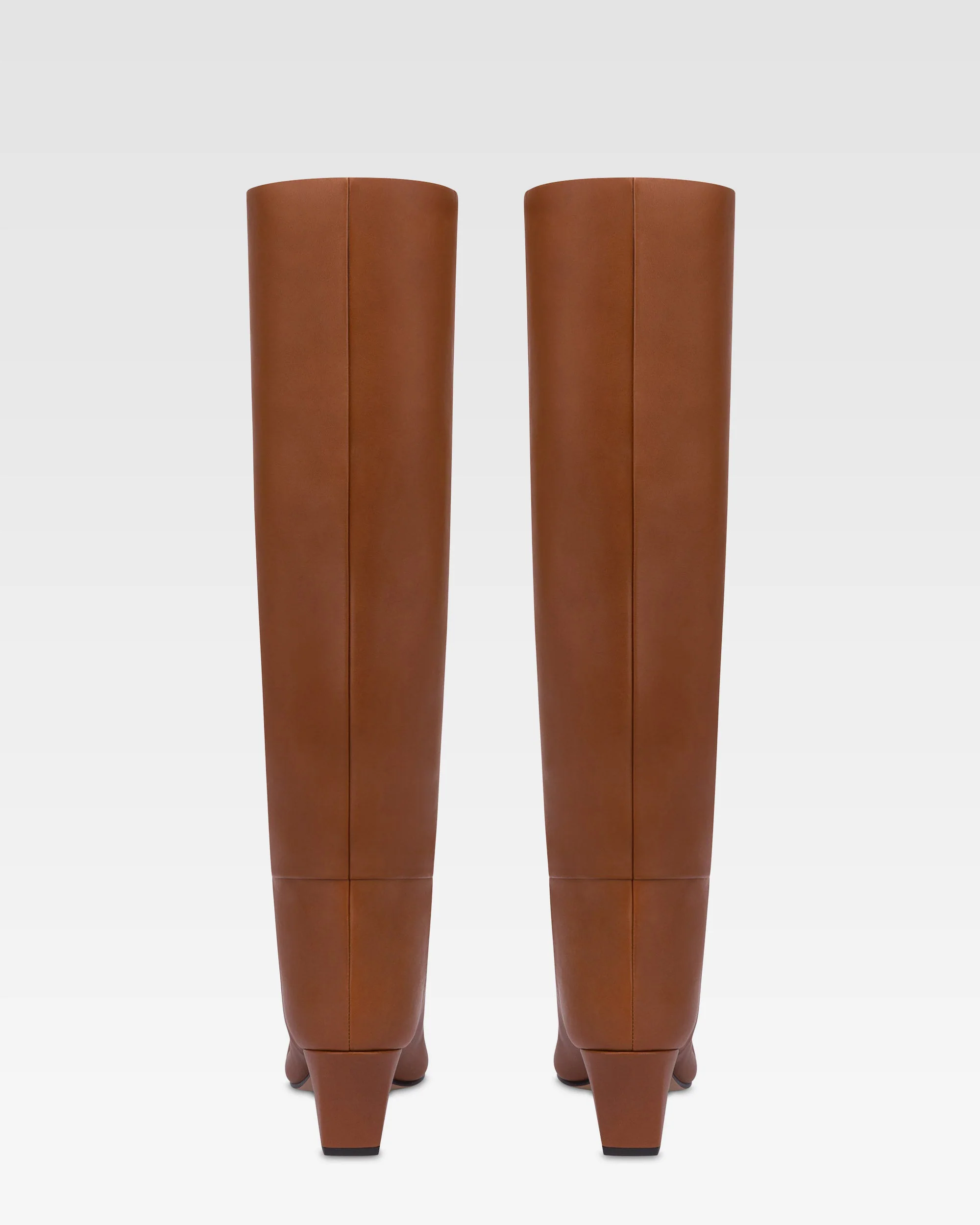 Boots in brown calf leather 4 Boots in brown calf leather