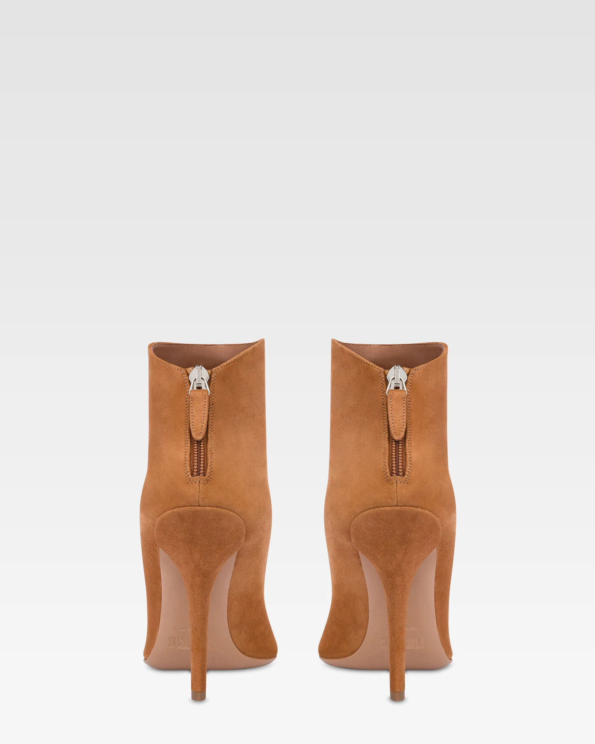 Ankle boots in cognac suede leather 4 Ankle boots in cognac suede leather